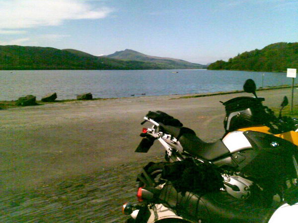 The lake at Bala